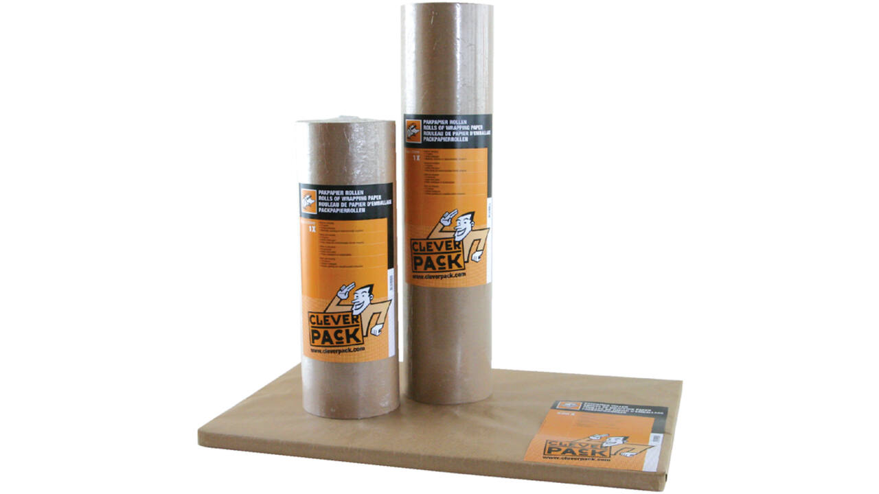 Inpakpapier CleverPack kraft 70gr 50cmx220m