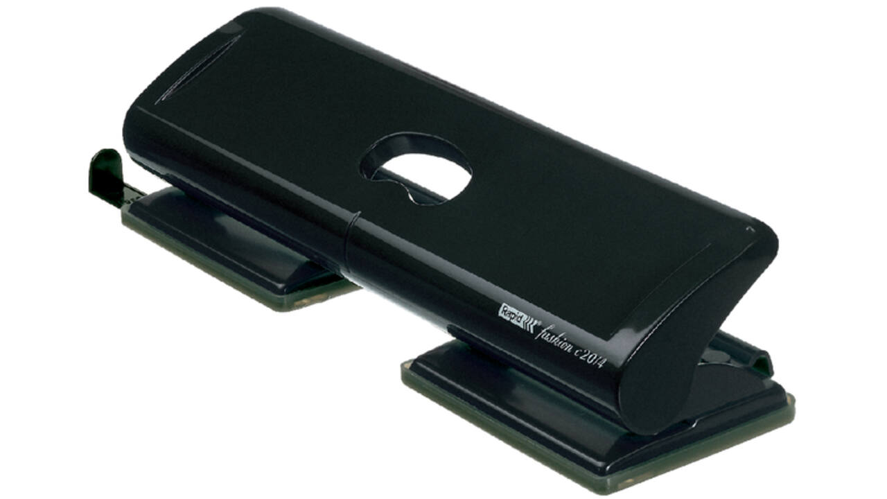 Perforator Rapid Fashion FC20 4 gaats 20 vel zwart