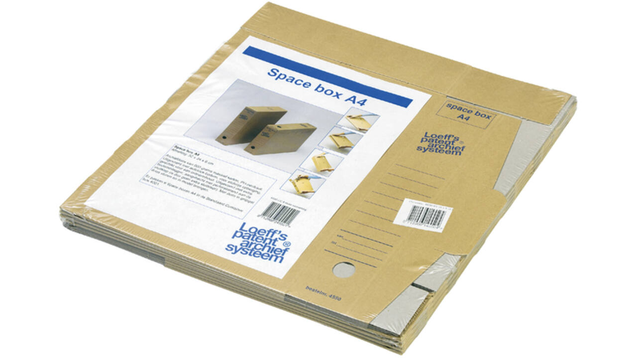 Archiefdoos Loeff's Space Box 4550 A4 320x240x60mm
