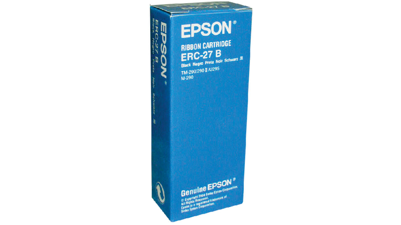Lint Epson S015224 voor ERC27 nylon zwart