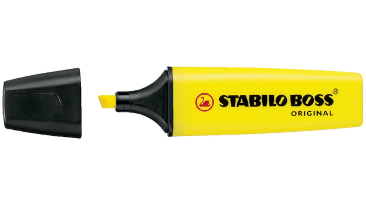 Markeerstift STABILO BOSS Original 70/24 geel