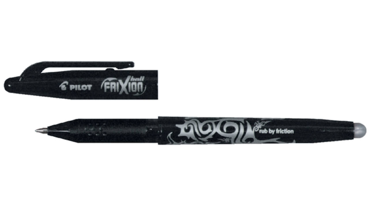 Rollerpen PILOT friXion medium zwart