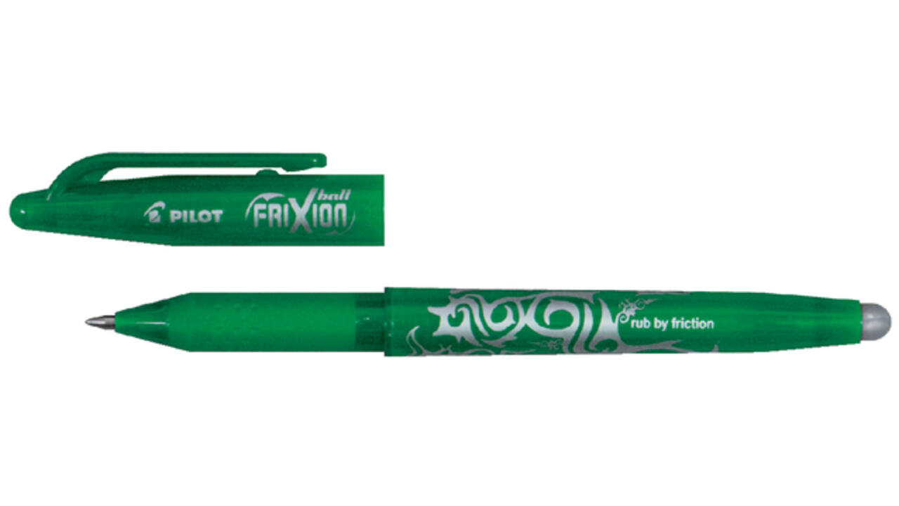 Rollerpen PILOT friXion medium groen
