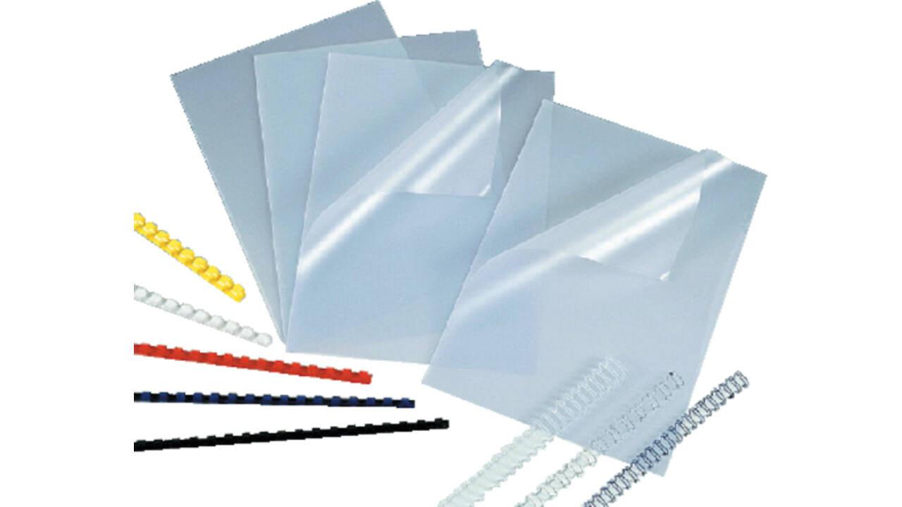 Voorblad Fellowes A3 PVC 200micron 100stuks