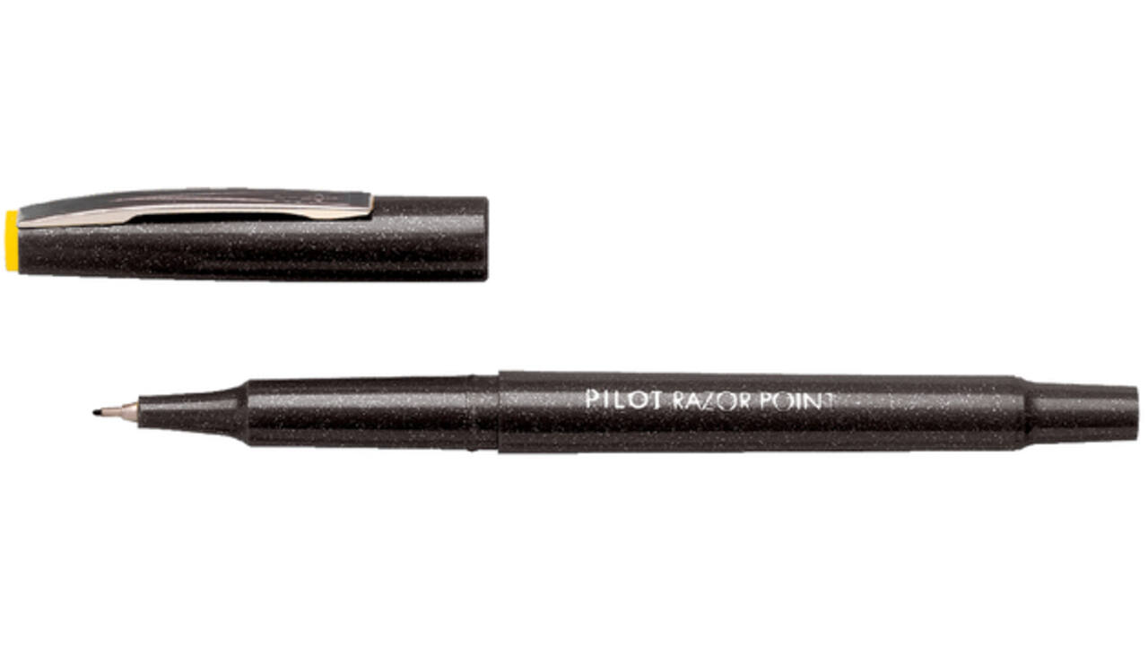 Fineliner PILOT Razor Point fijn zwart