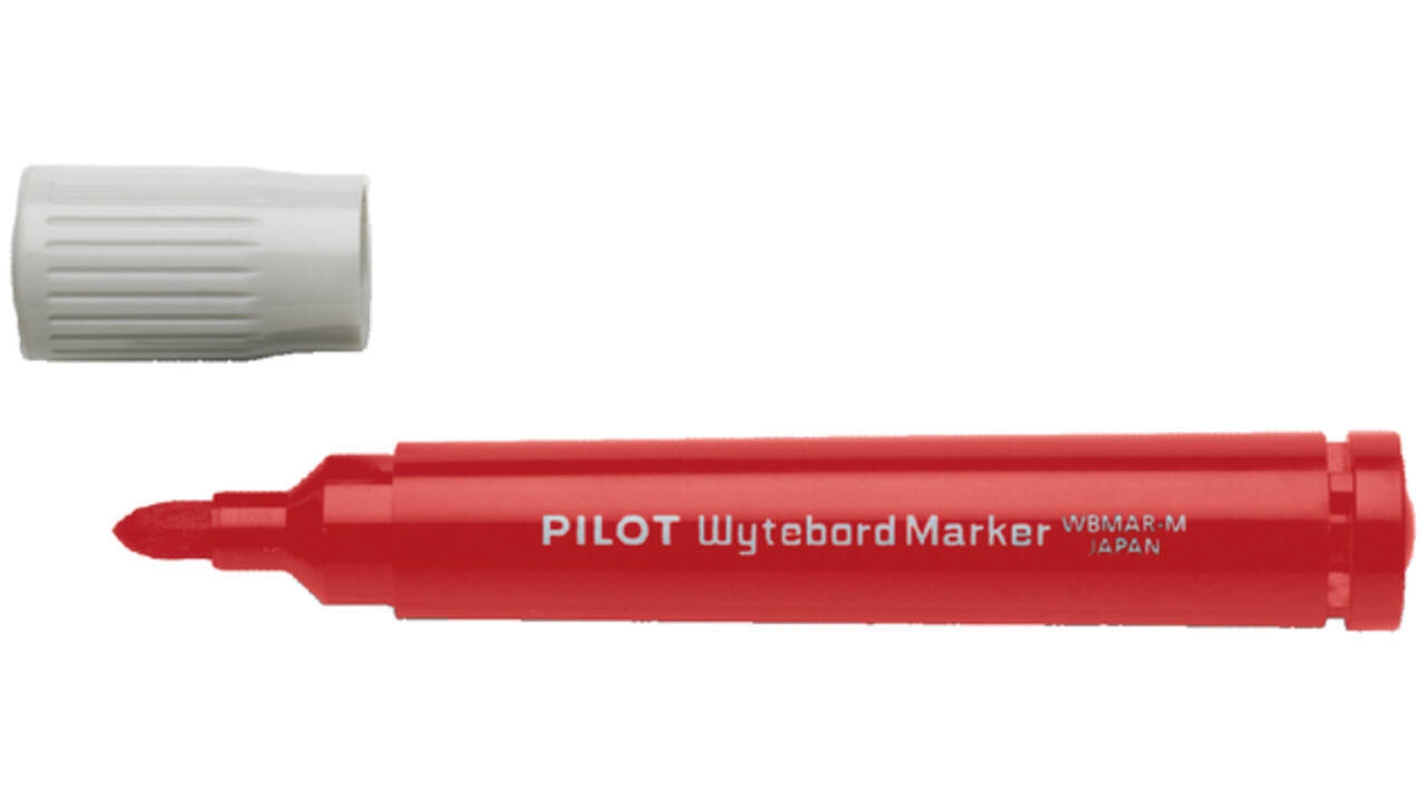 Viltstift PILOT 5071 whiteboard WBMAR rond medium rood