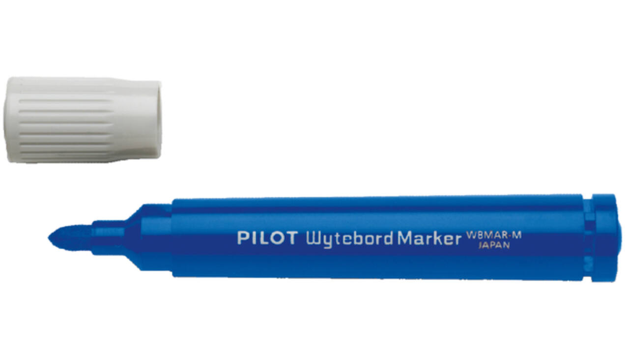 Viltstift PILOT 5071 whiteboard WBMAR rond medium blauw