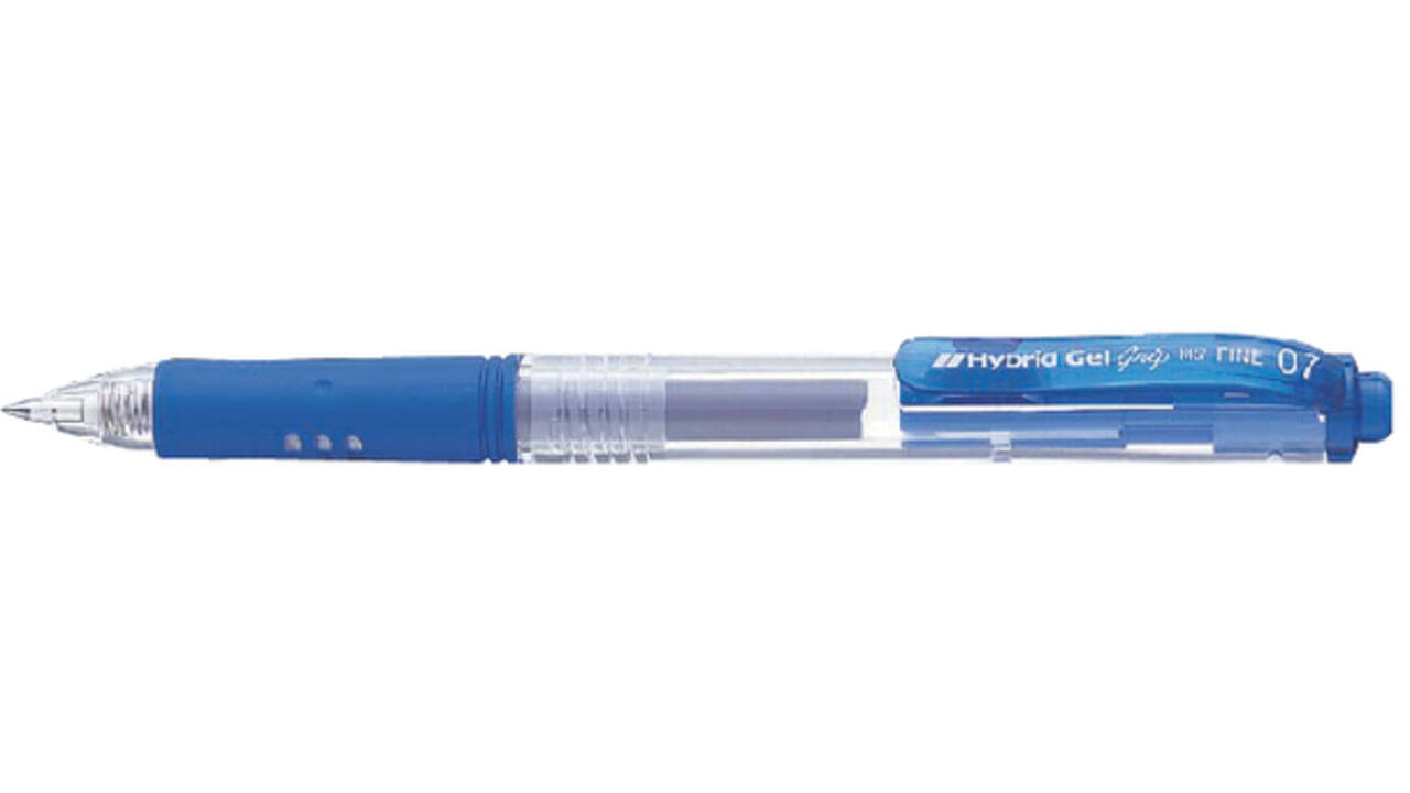 Gelschrijver Pentel K157 medium blauw