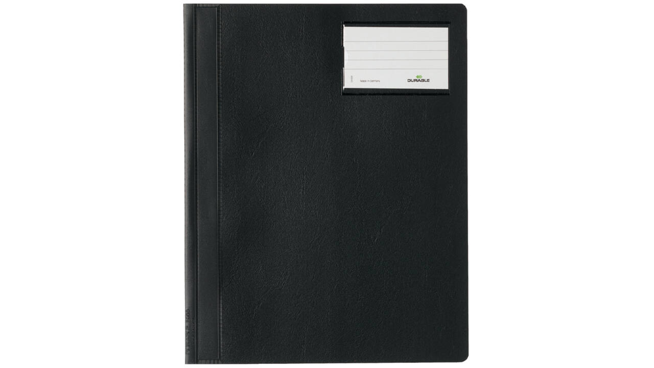 Snelhechter Durable A4 PVC etiketvenster zwart