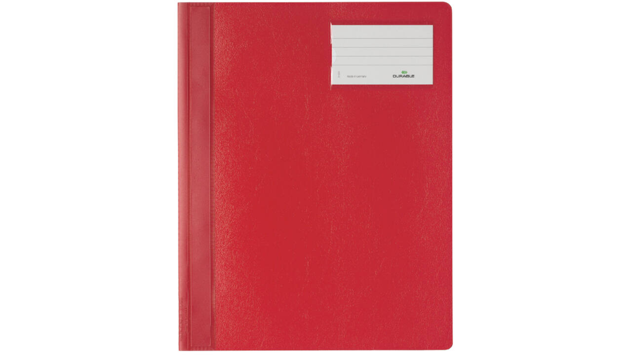 Snelhechter Durable A4 PVC etiketvenster rood