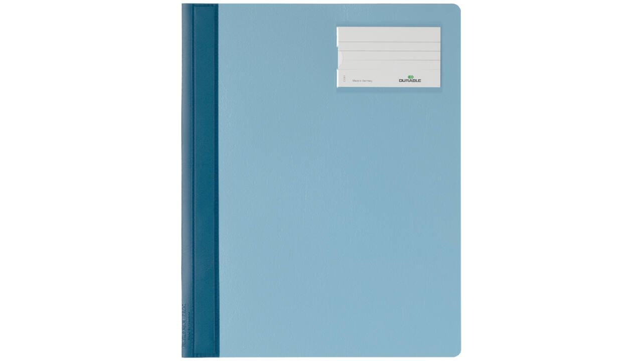 Snelhechter Durable A4 PVC etiketvenster blauw