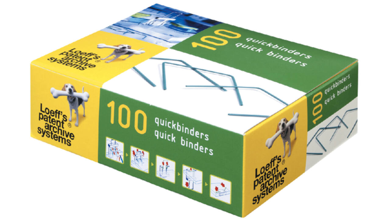 Bundelbeugel Loeff 1215 Quickbinder 100mm groen