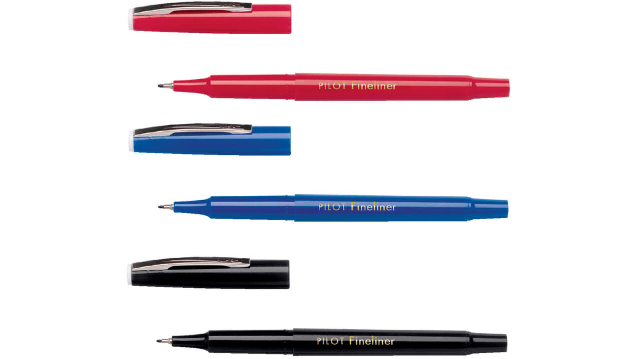 Fineliner PILOT fijn rood