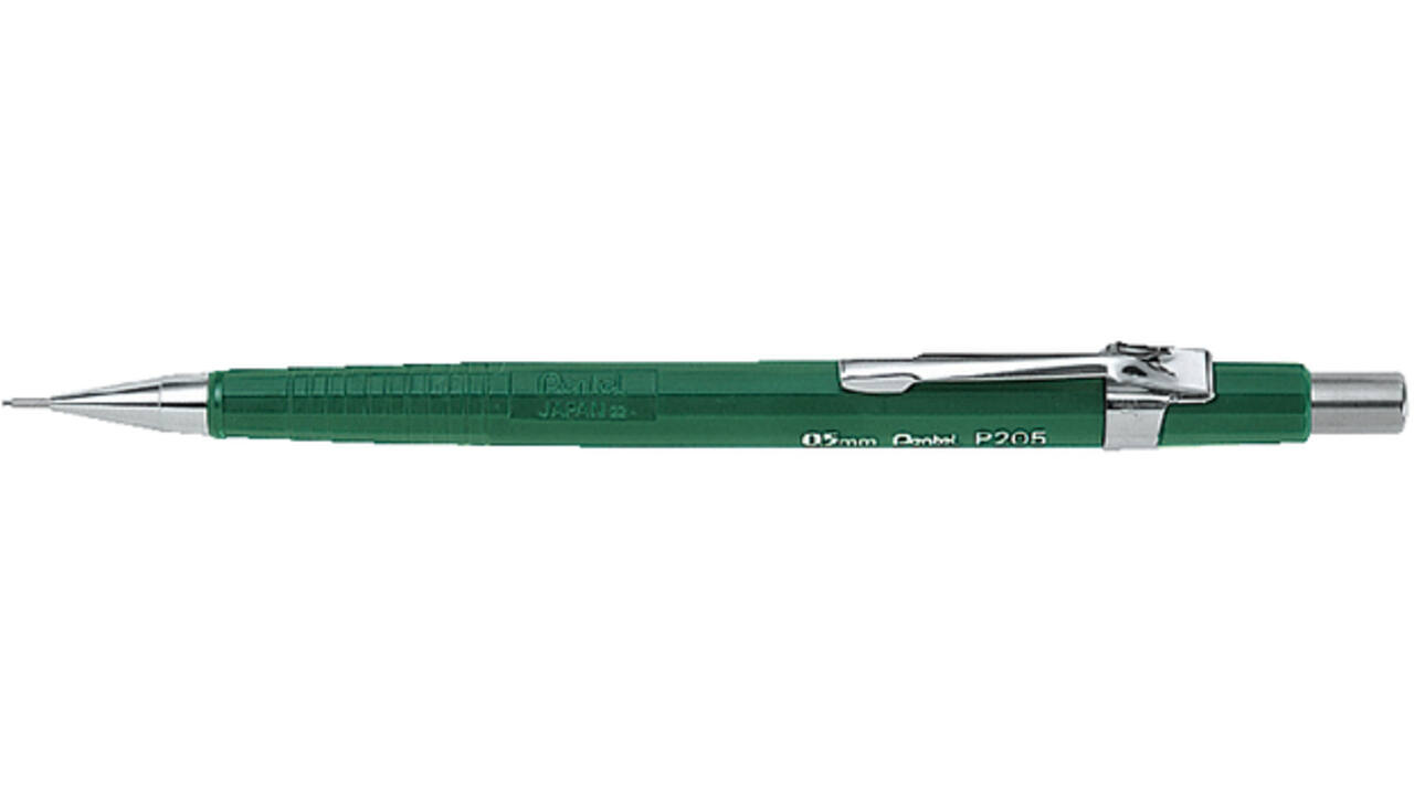 Vulpotlood Pentel P205 HB 0.5mm groen