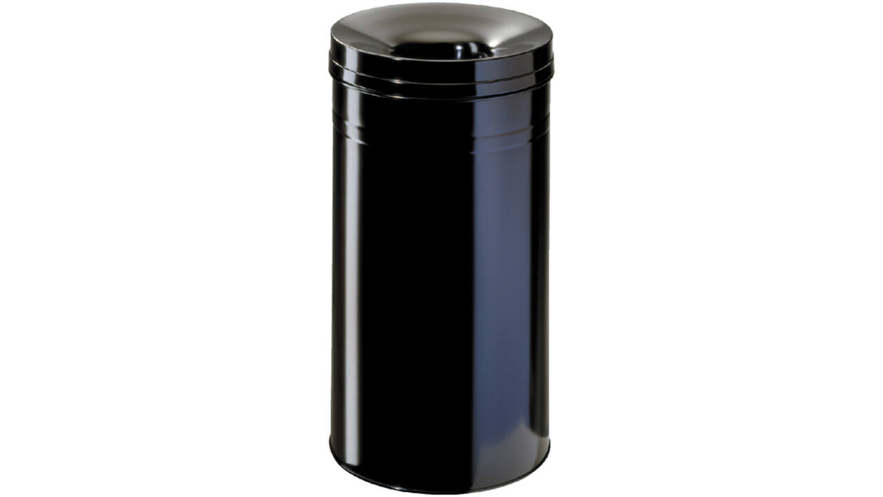 Papierbak met vlamdover Durable 3326-01 30liter zwart