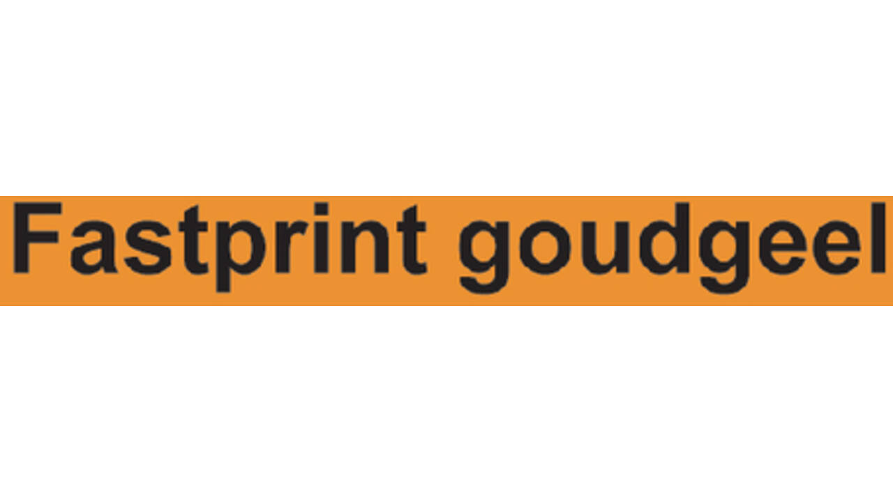 Kopieerpapier Fastprint A4 80gr goudgeel 500vel