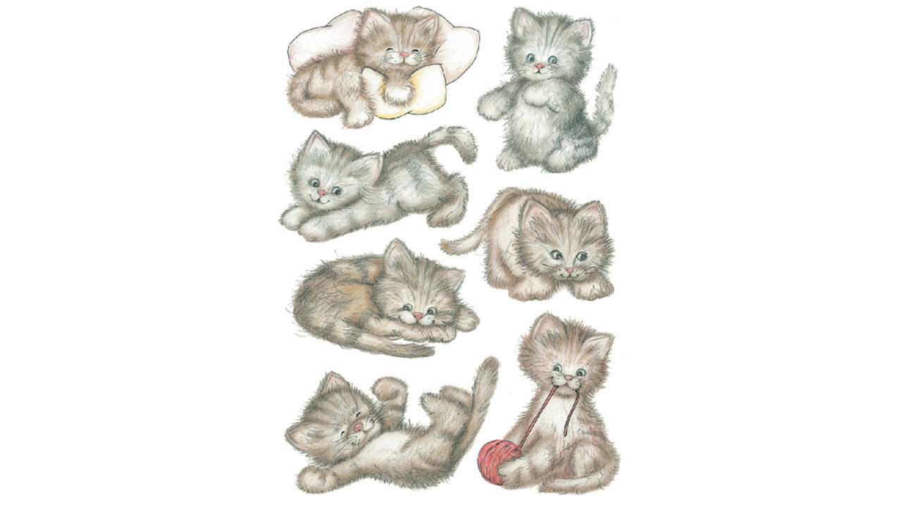 Etiket HERMA 3777 schattig poesje
