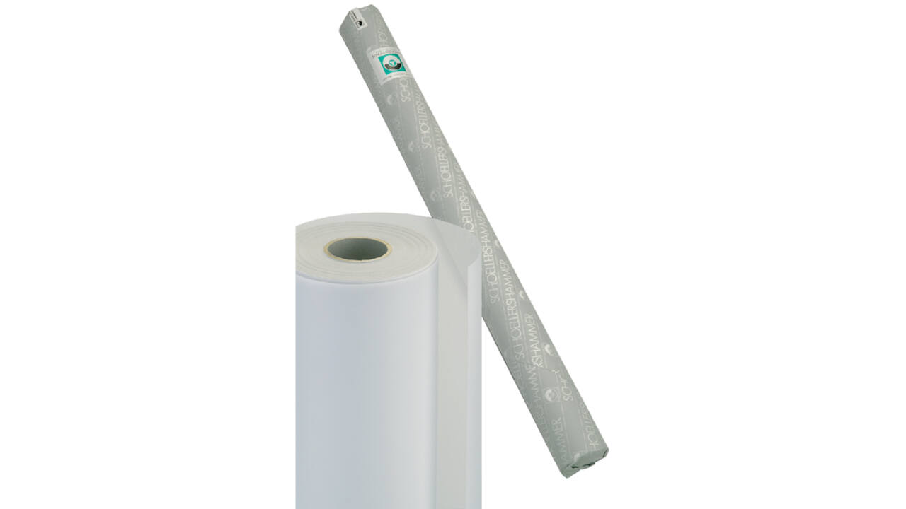 Tekenpapier Schoellershammer 91cmx20m 80-85gr transparant