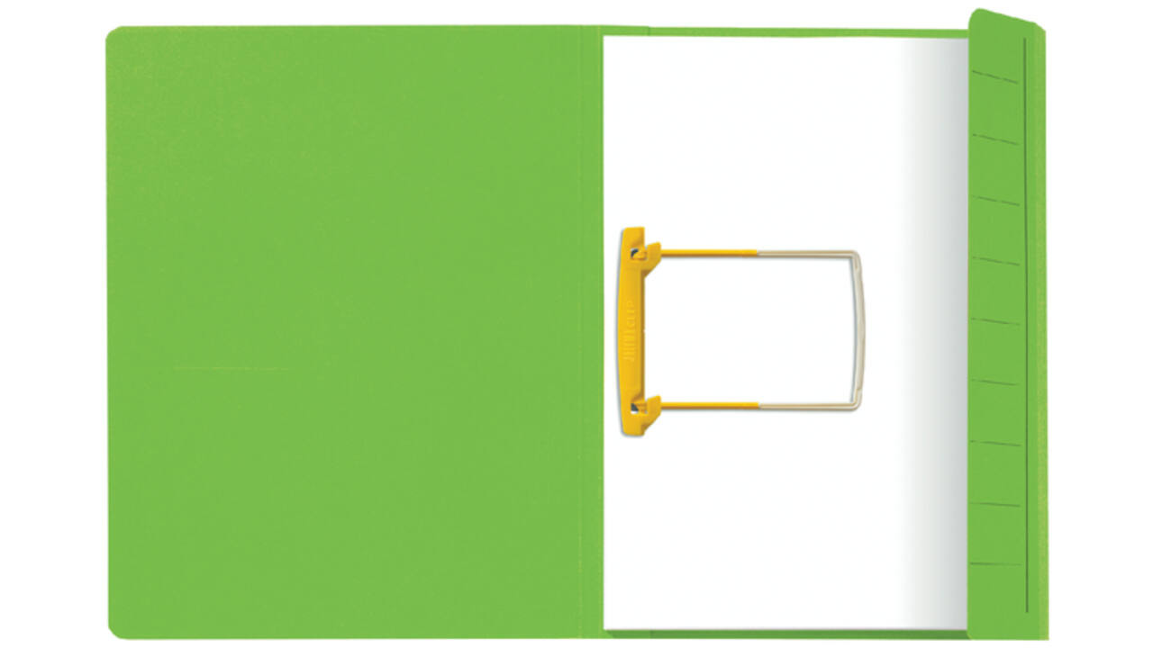 Clipmap Secolor A4 100% gerecycled karton 250gr groen verpakt per 50 stuks