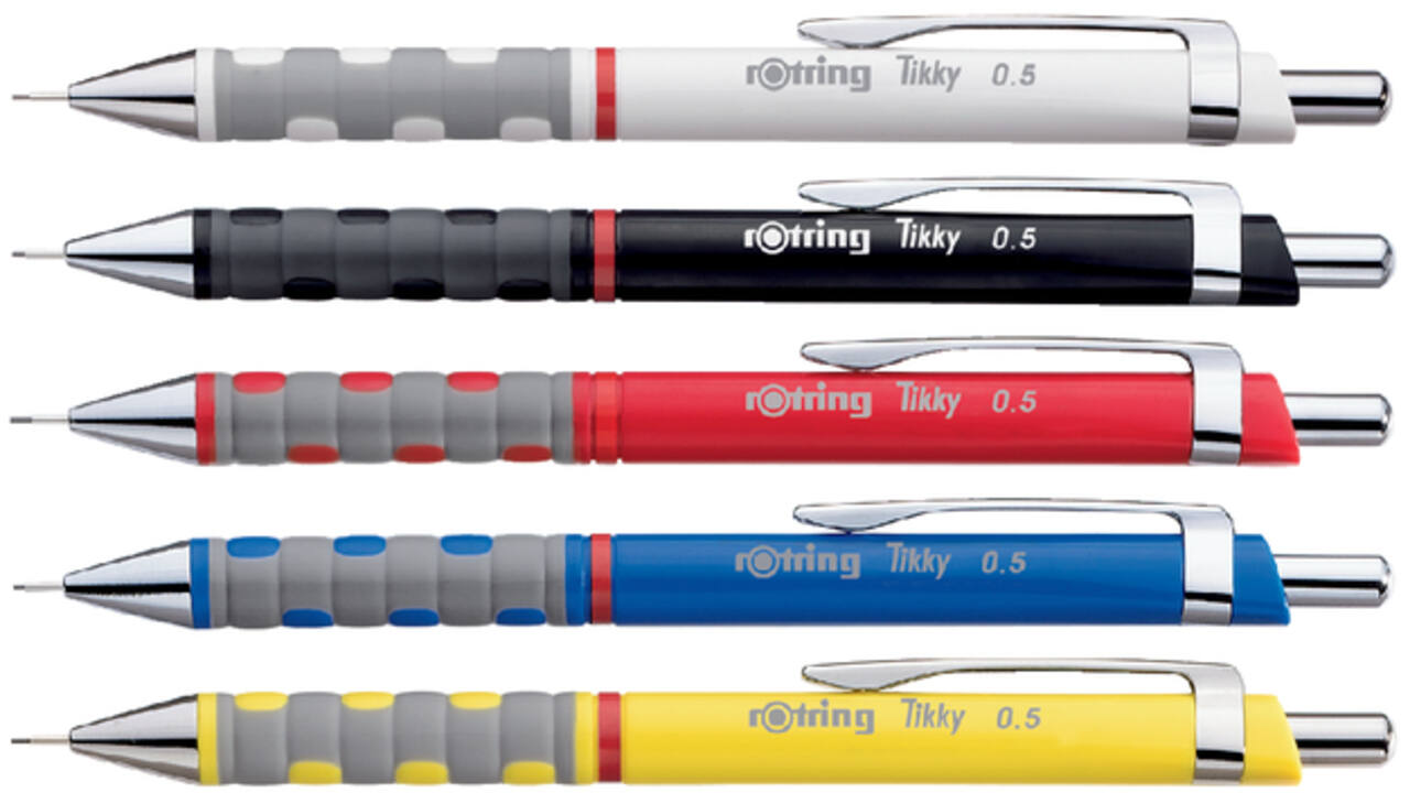 Vulpotlood rOtring Tikky 0.5mm zwart