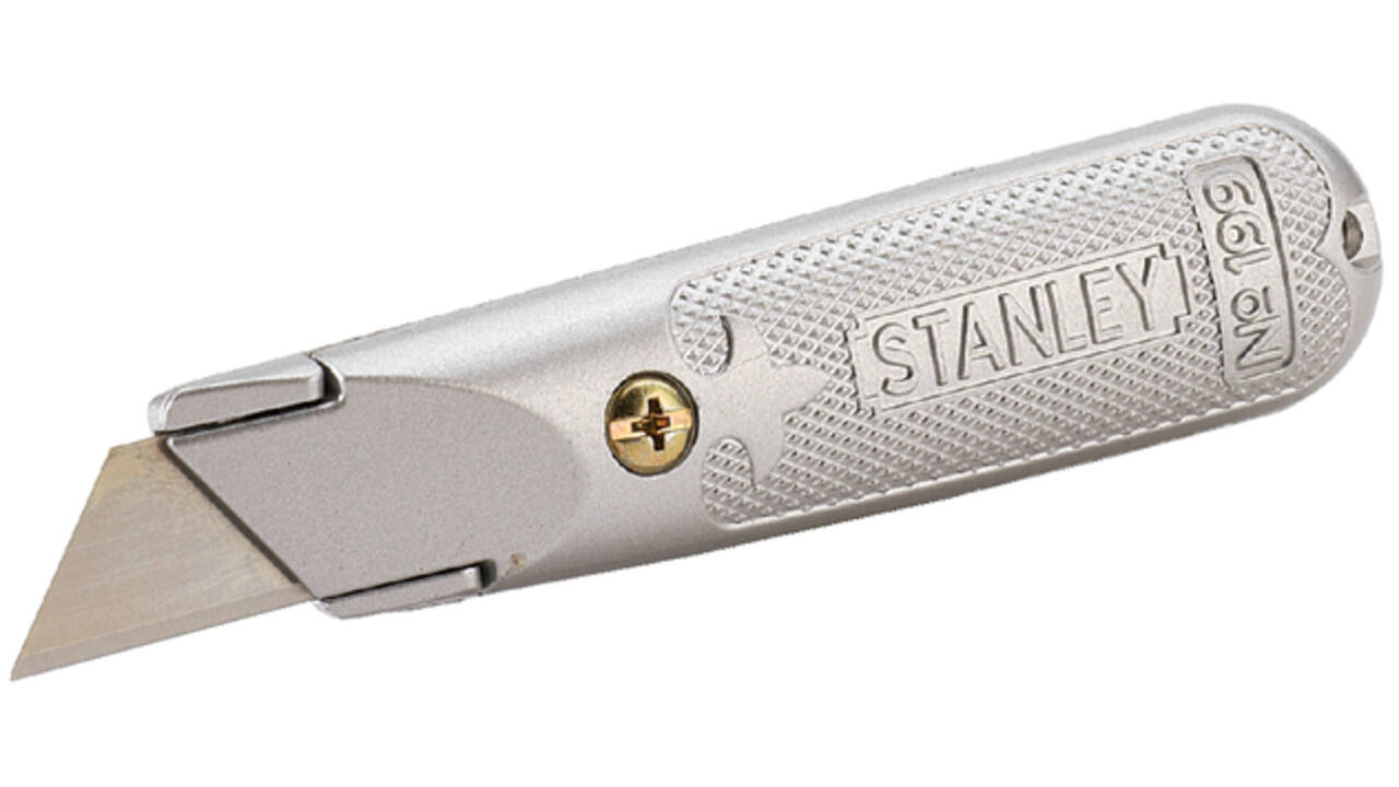 Stanley mes traditioneel inclusief 3 mesjes en kap