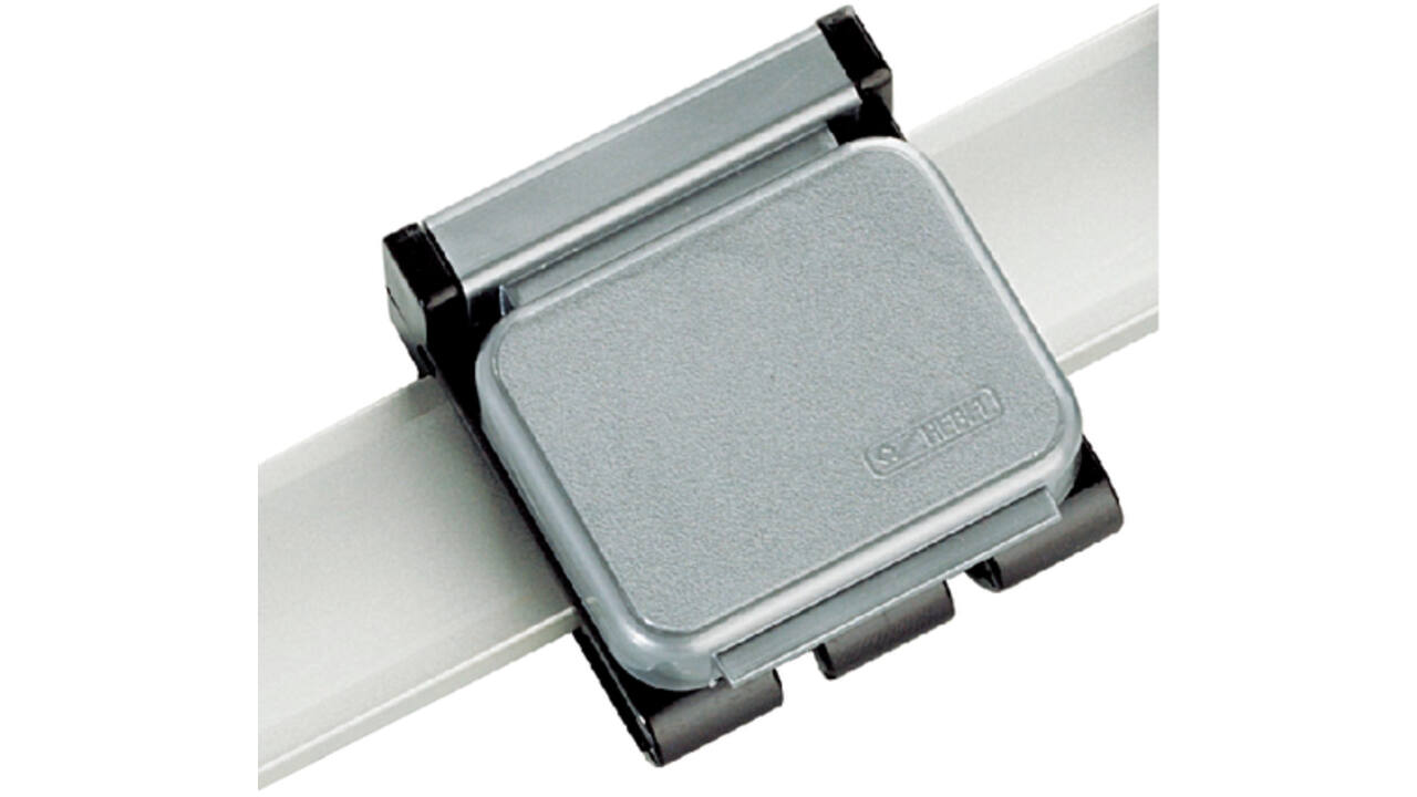 Klemboy MAUL 62630 magnetisch verschuifbaar grijs