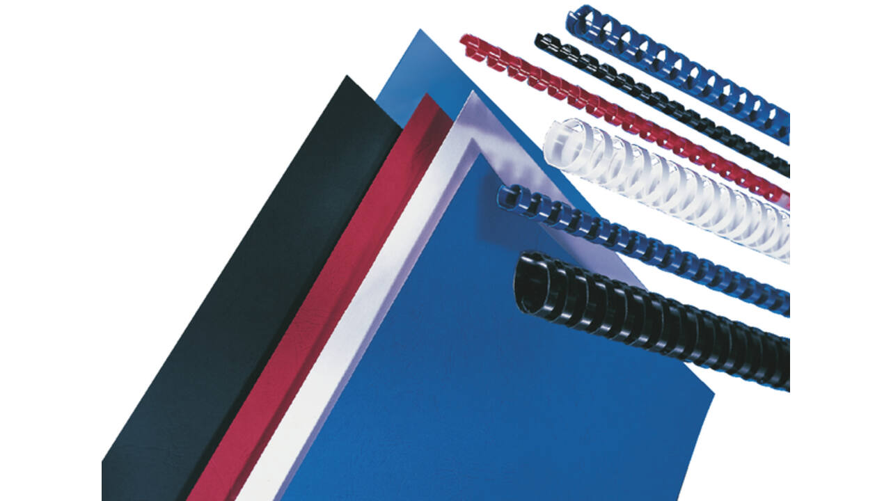 Voorblad GBC A4 Polycover 300micron donkerblauw 100stuks