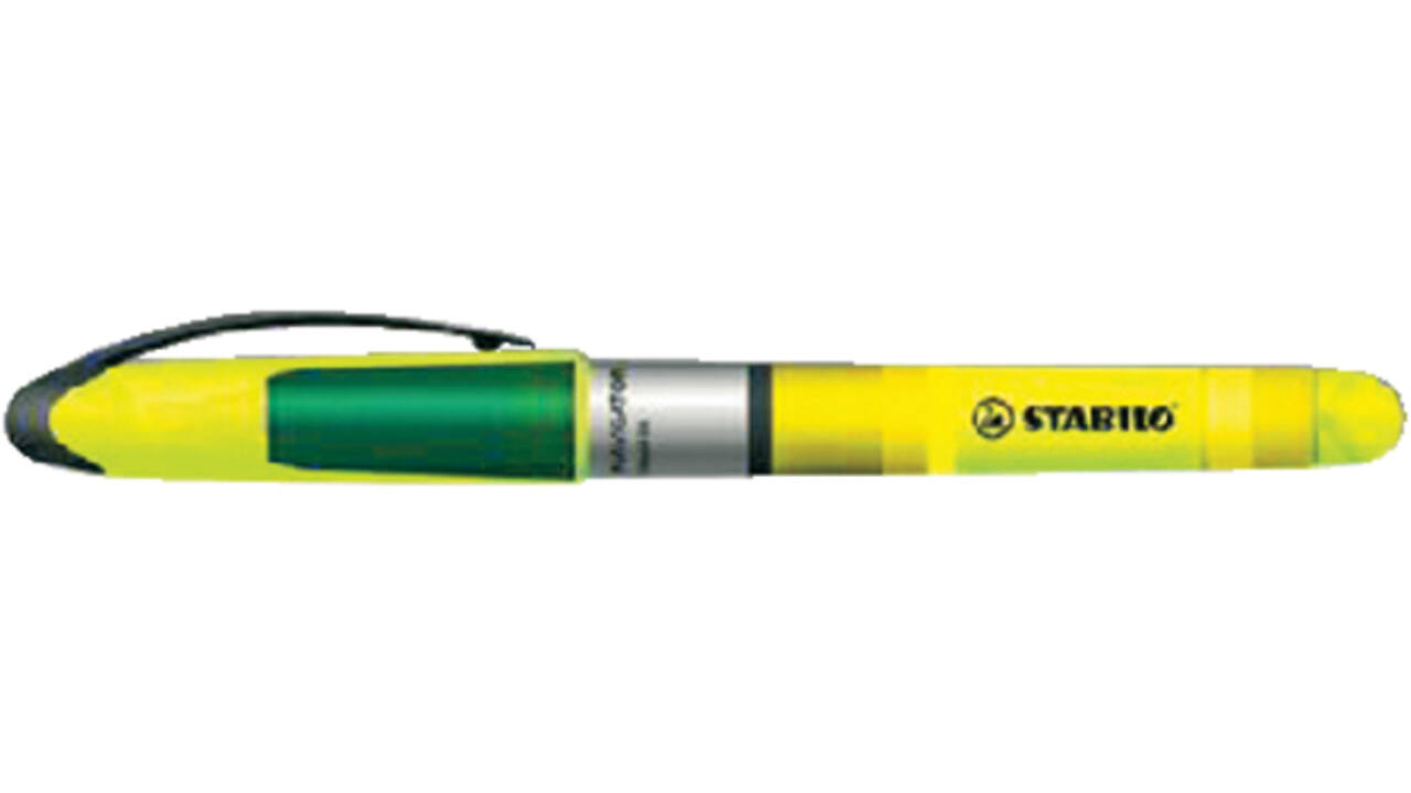 Markeerstift STABILO Navigator 545/4 assorti etui à 4 stuks