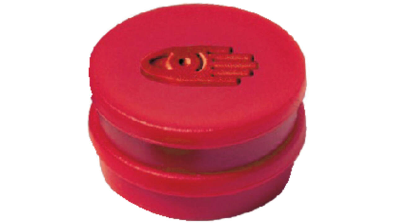 Magneet Legamaster 20mm 250gr rood