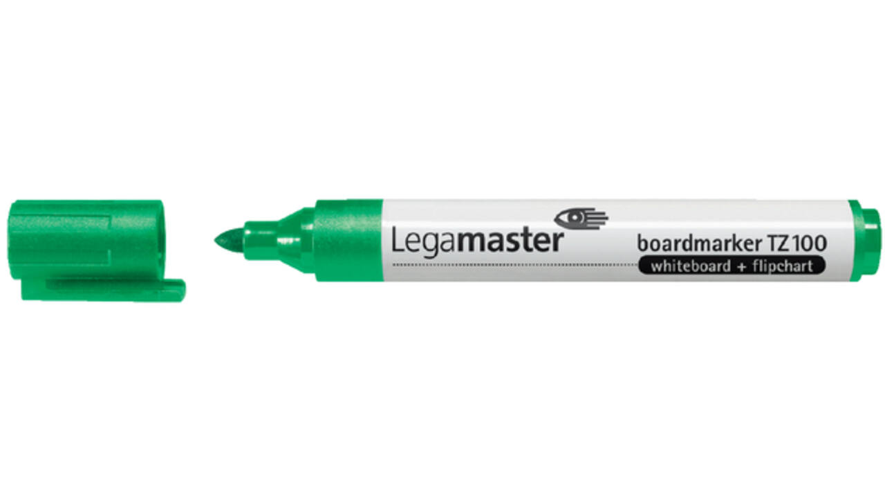 Viltstift Legamaster TZ 100 whiteboard rond 1.5-3mm assorti pak à 4 stuks
