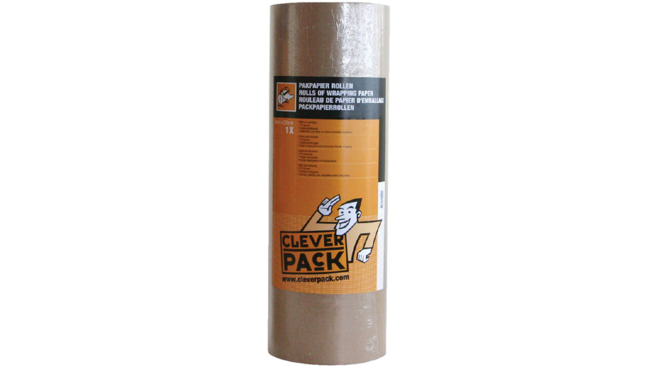 Inpakpapier CleverPack kraft 70gr 50cmx220m