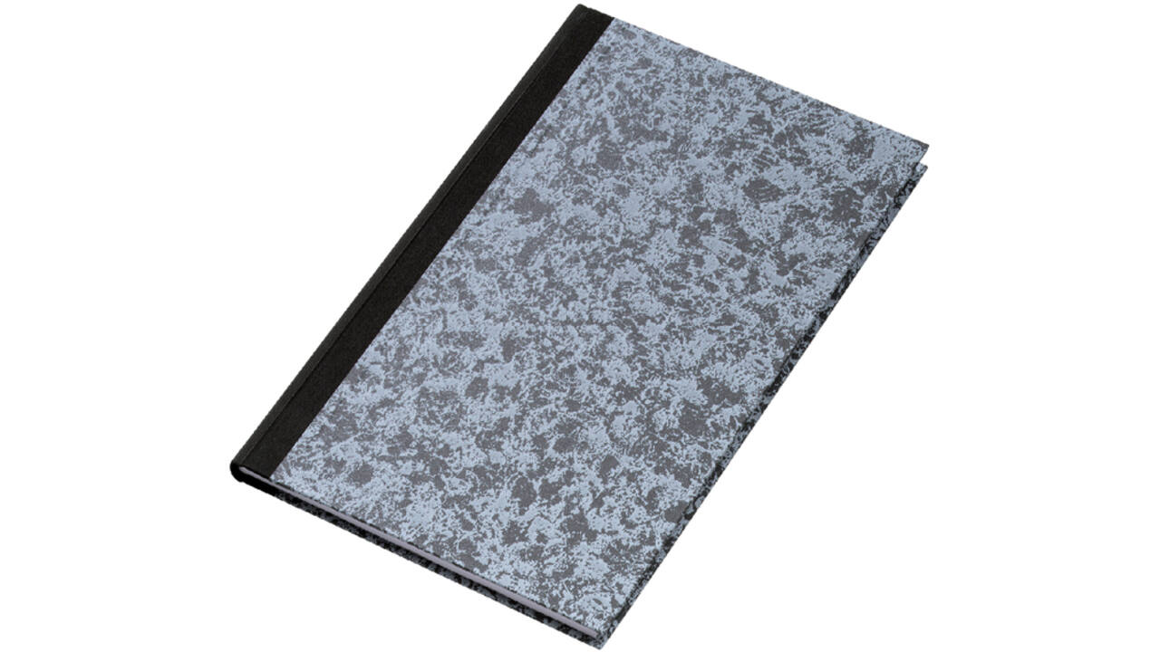 Notitieboek Djois Atlanta Excellent genaaid 330x205mm 96 blz lijn grijs gewolkt