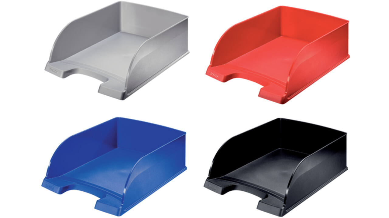 Brievenbak Leitz Plus Jumbo A4 zwart