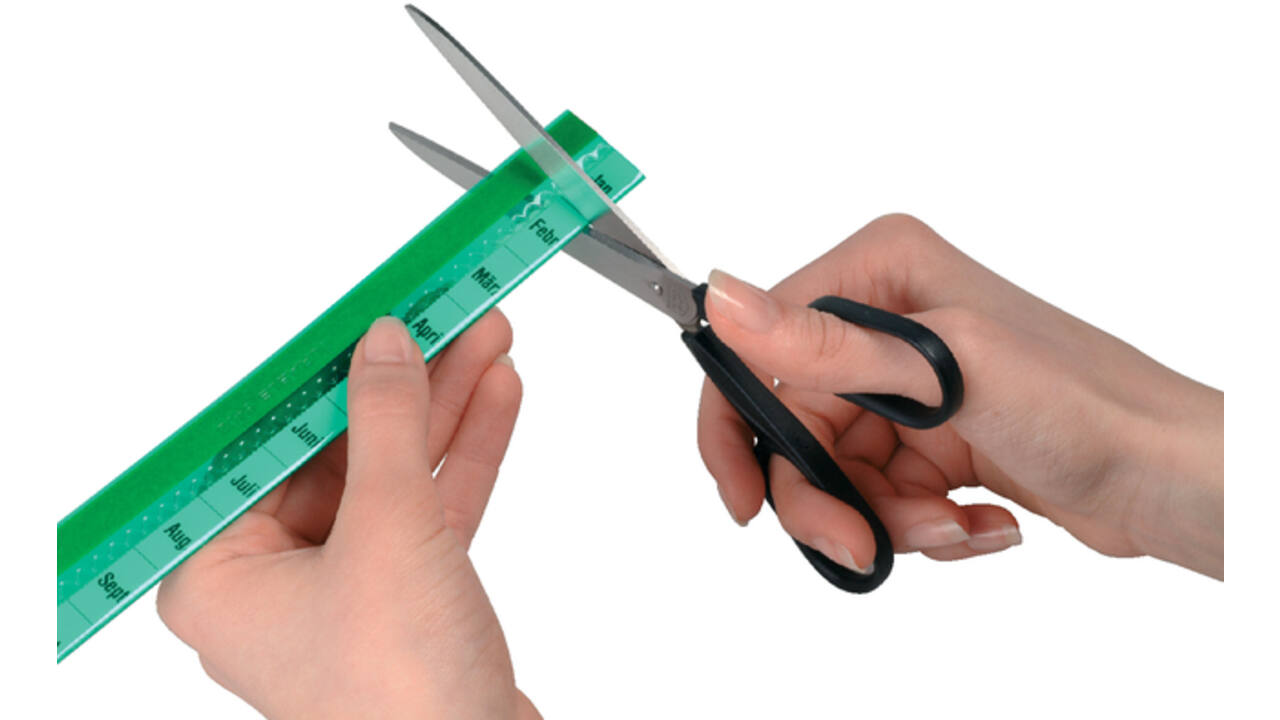 Tabstroken Durable zelfklevend glashelder 5x20cm