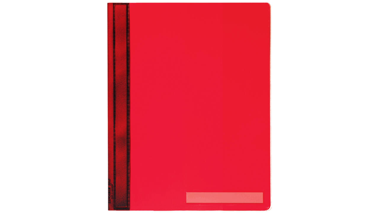 Snelhechter Durable A4 PVC extra breed rood