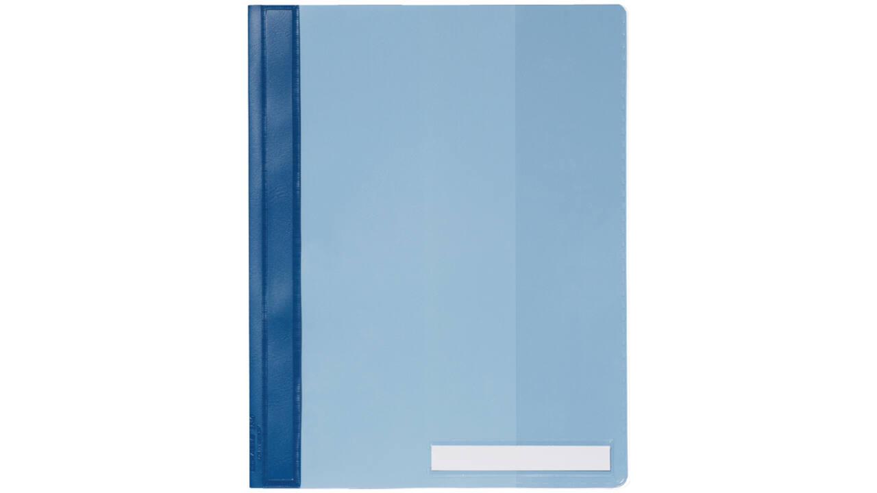 Snelhechter Durable A4 PVC extra breed blauw