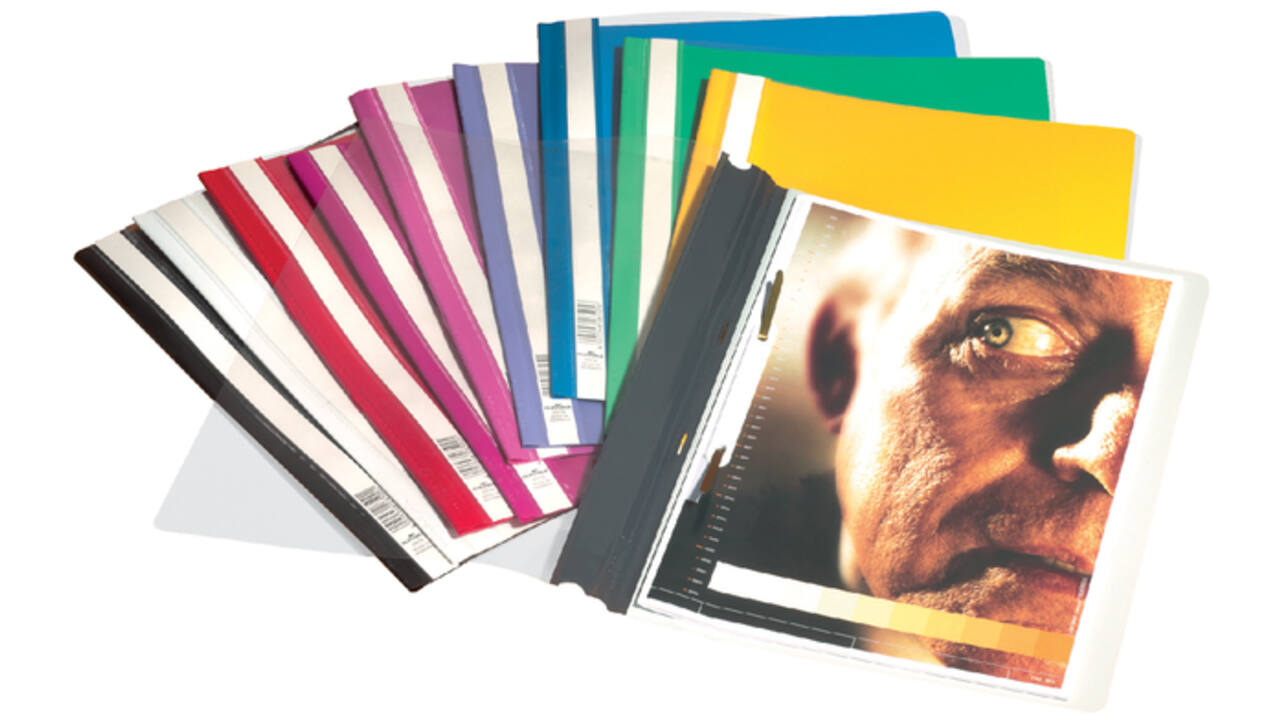 Snelhechter Durable A4 PVC rood