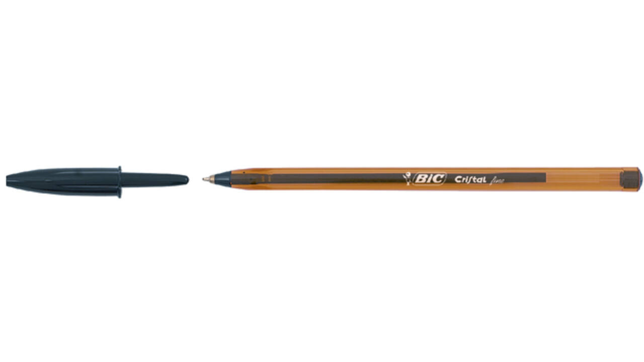 Balpen Bic Cristal fijn zwart