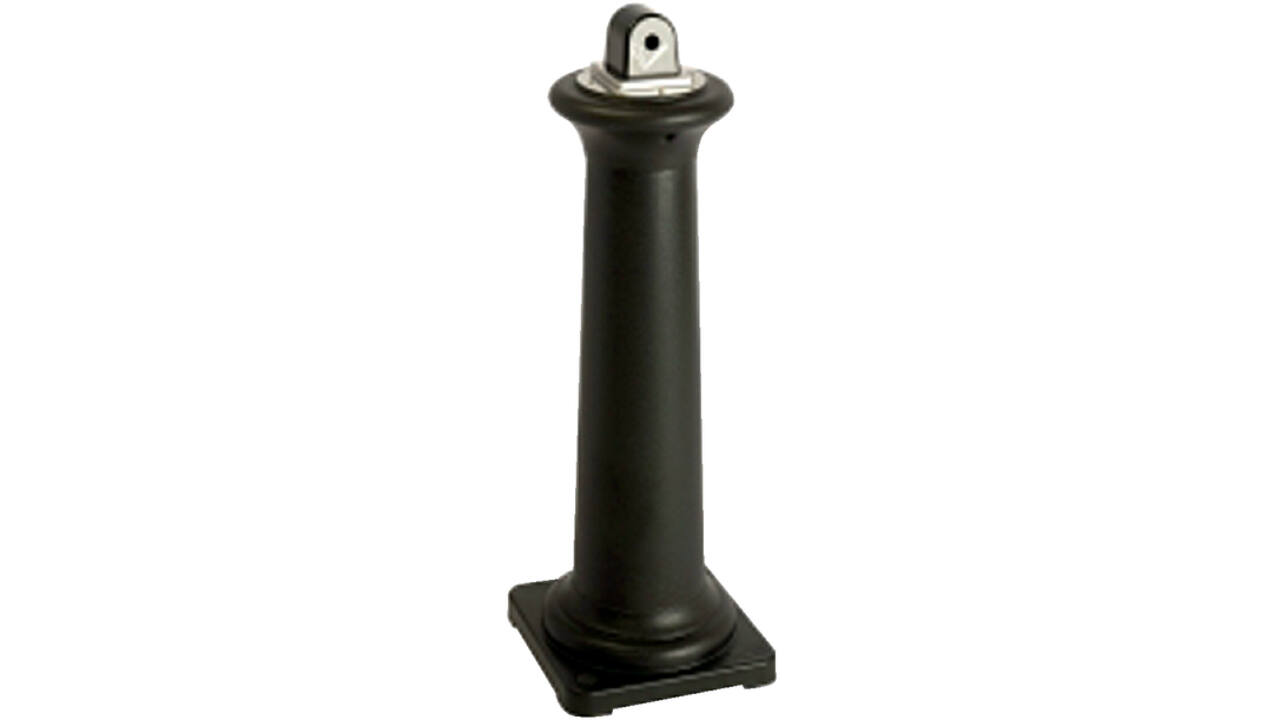 Asbak Rubbermaid Groundskeeper Tuscan vrijstaand zwart