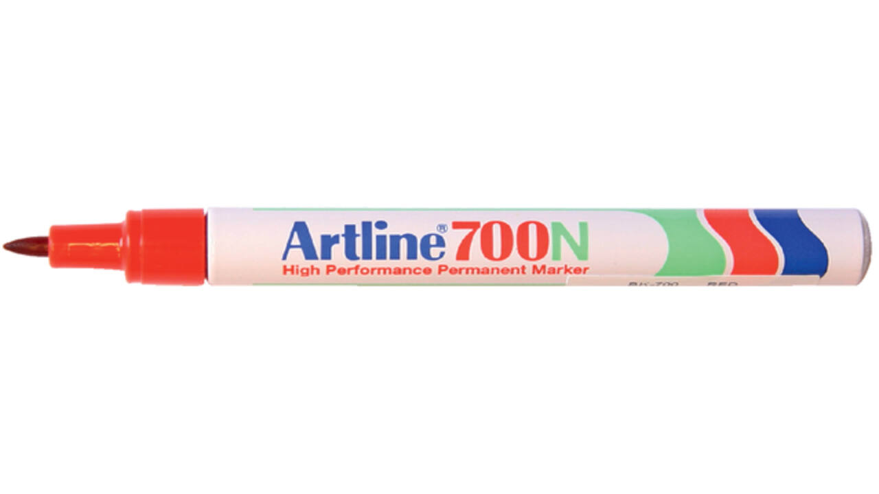 Viltstift Artline 700 rond 0.7mm rood