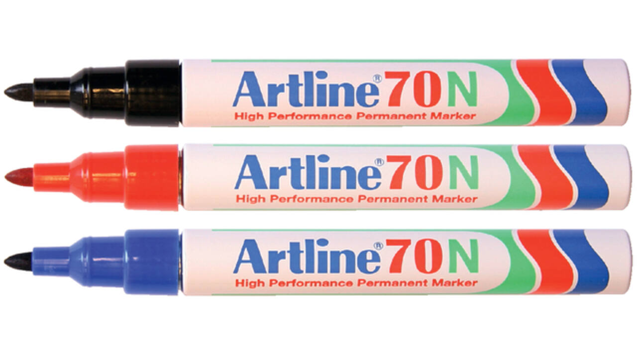 Viltstift Artline 70 rond 1.5mm rood