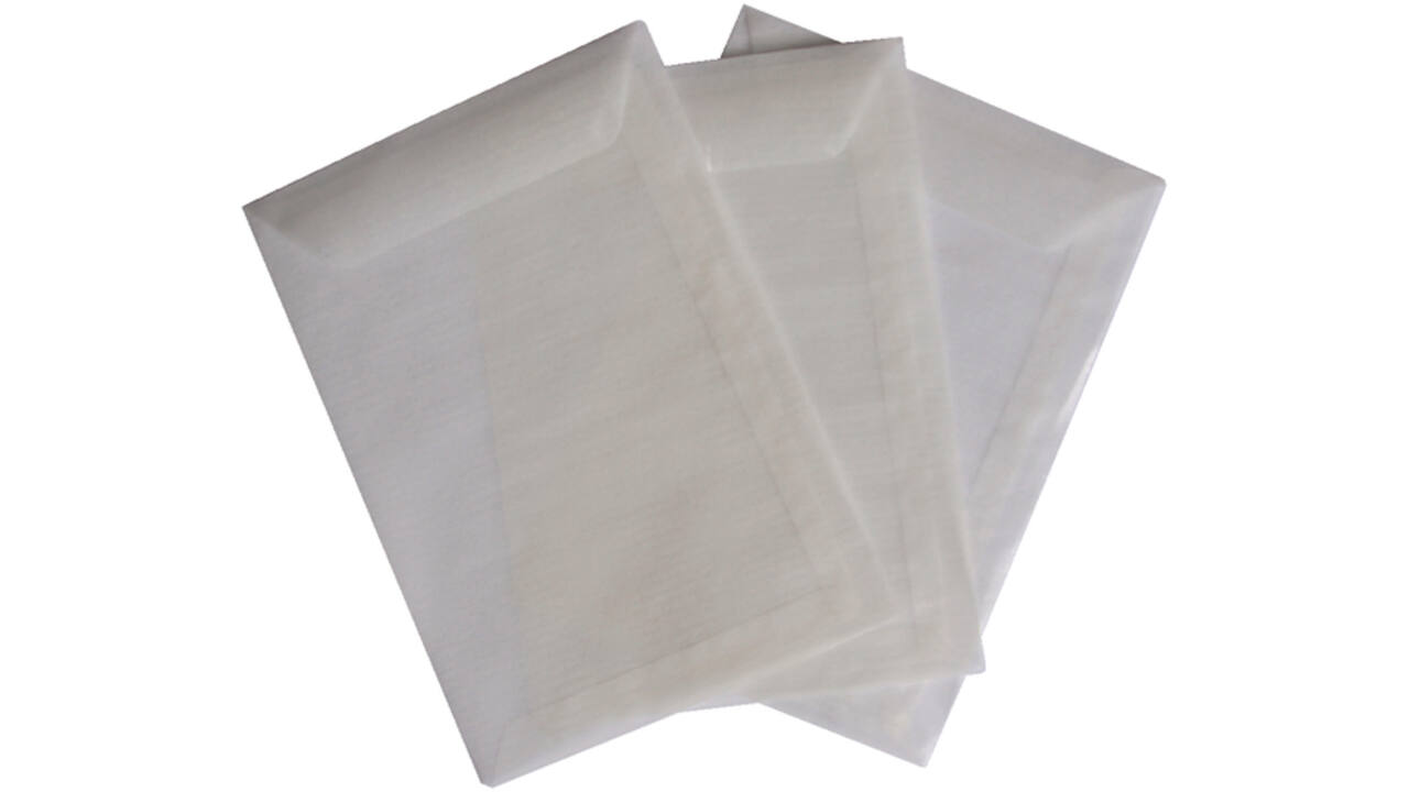 Envelop Quantore loonzak 95x145 50gr pergamijn 1000stuks