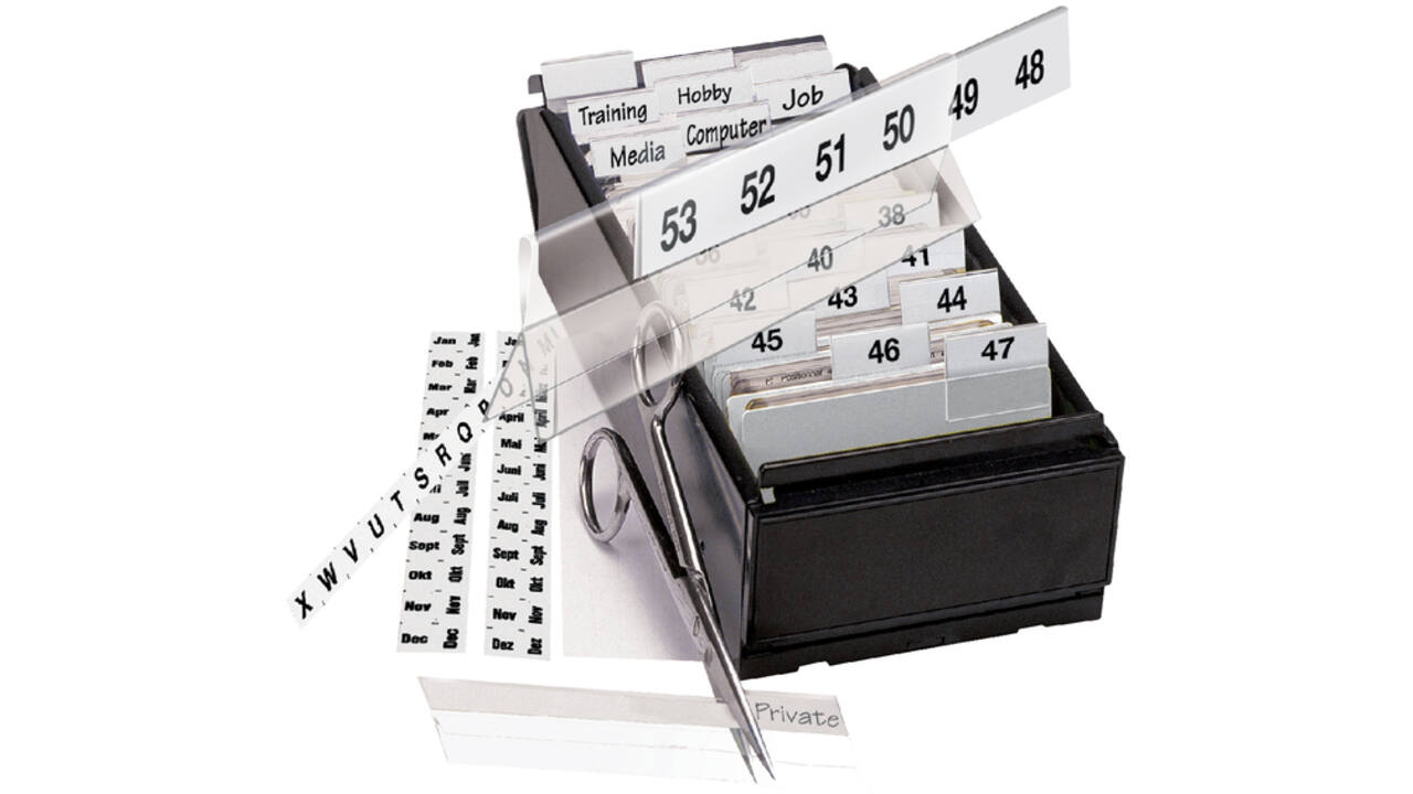 Indextabs Djois 10x150mm zelfklevend aanpasbaar permanent wit 5 stuks
