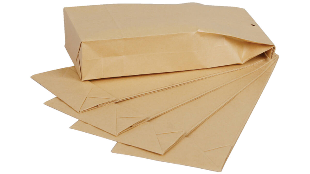 Envelop Quantore monsterzak 100x245x40mm bruin 250stuks