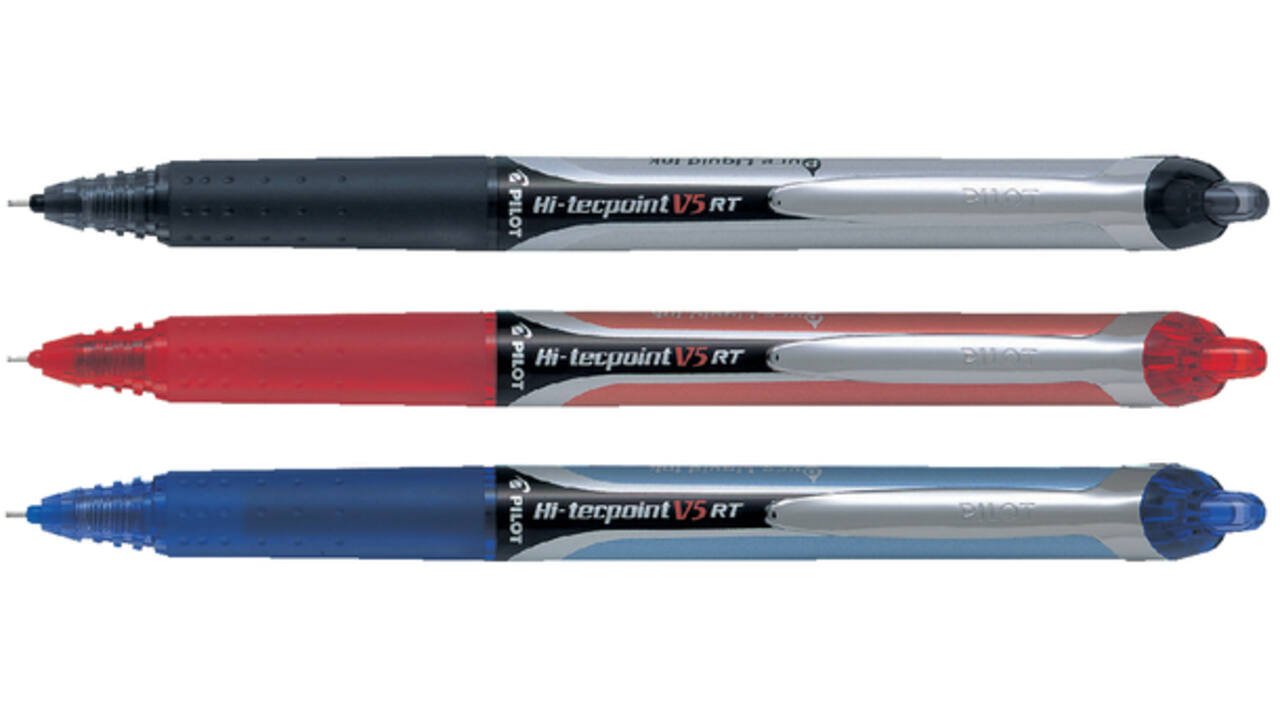 Rollerpen PILOT Hi-Tecpoint V5 RT fijn blauw