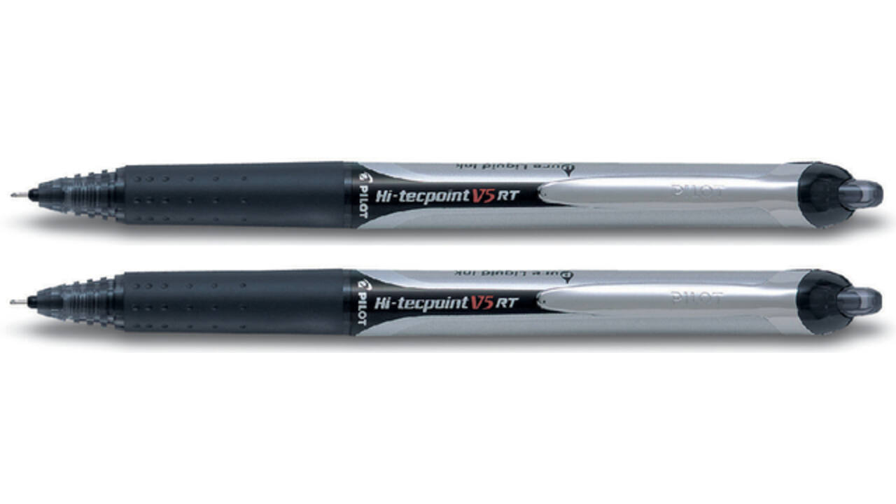Rollerpen PILOT Hi-Tecpoint V5 RT fijn zwart