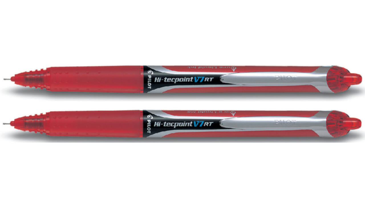 Rollerpen PILOT Hi-Tecpoint V5 medium rood