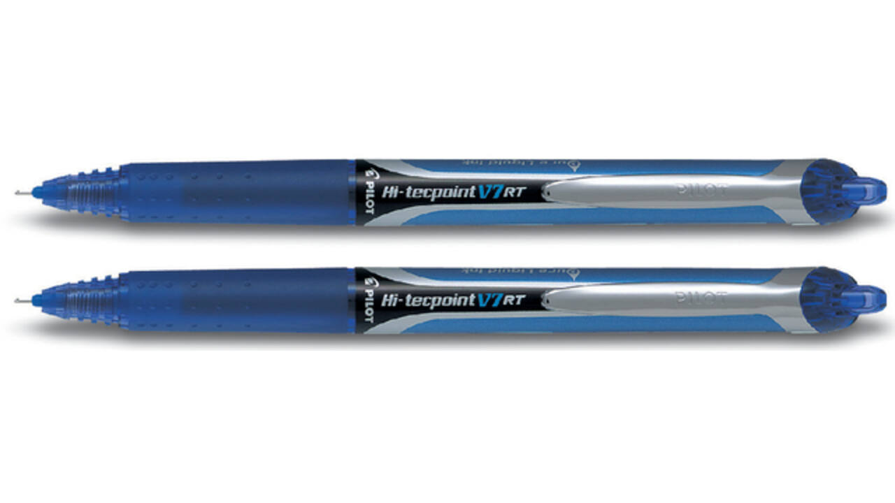 Rollerpen PILOT Hi-Tecpoint V7 medium blauw