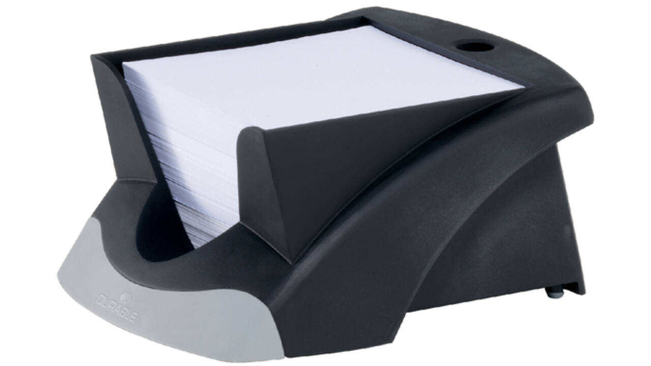 Memokubus Vegas 90x90mm zwart met 500vel