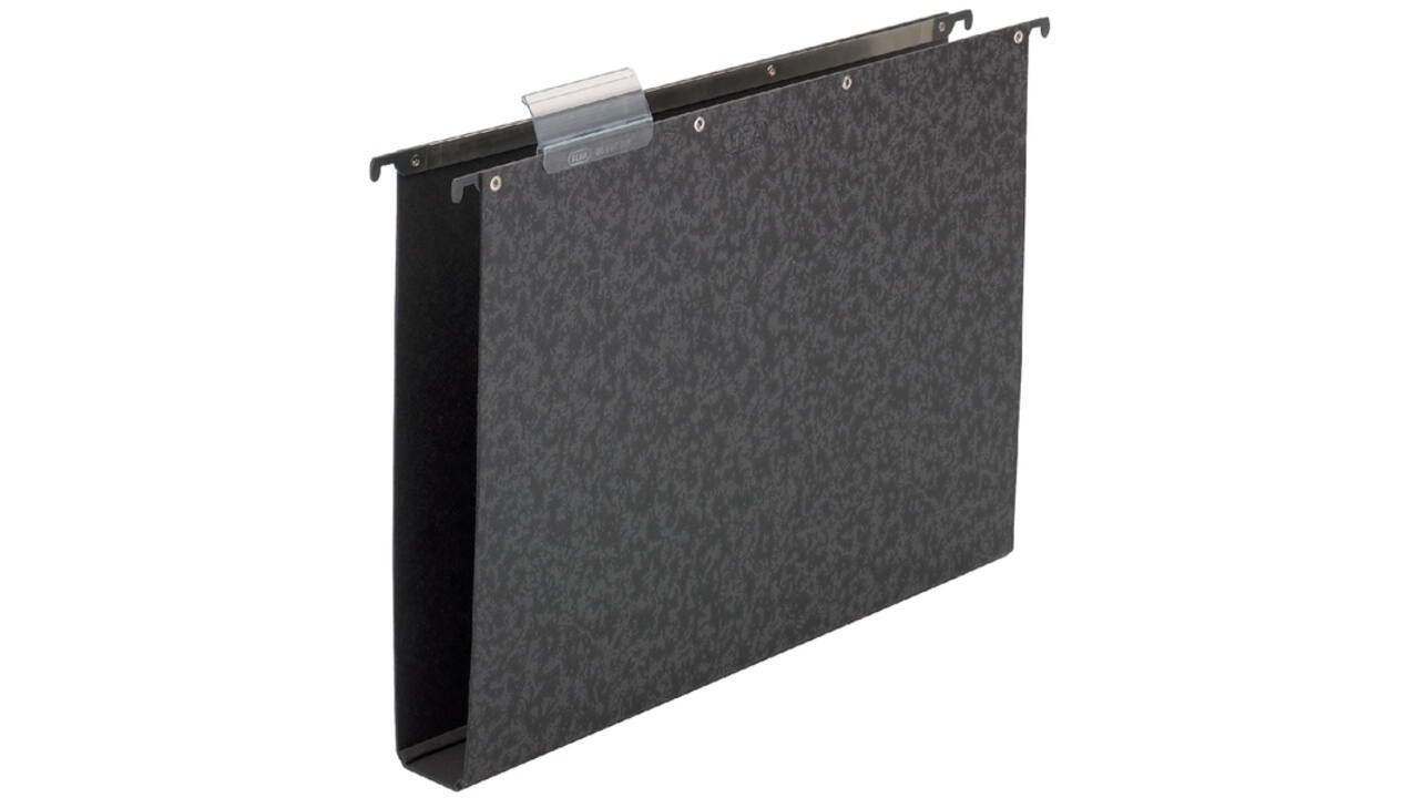 Hangmap Elba Vertic folio 40mm hardboard zwart